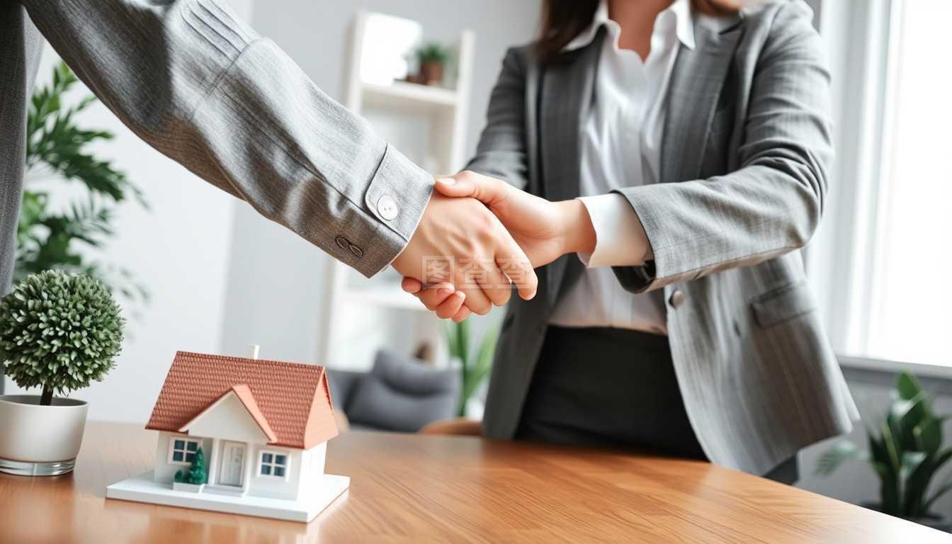 專業(yè)握手 地產代理與客戶溝通信任的橋梁